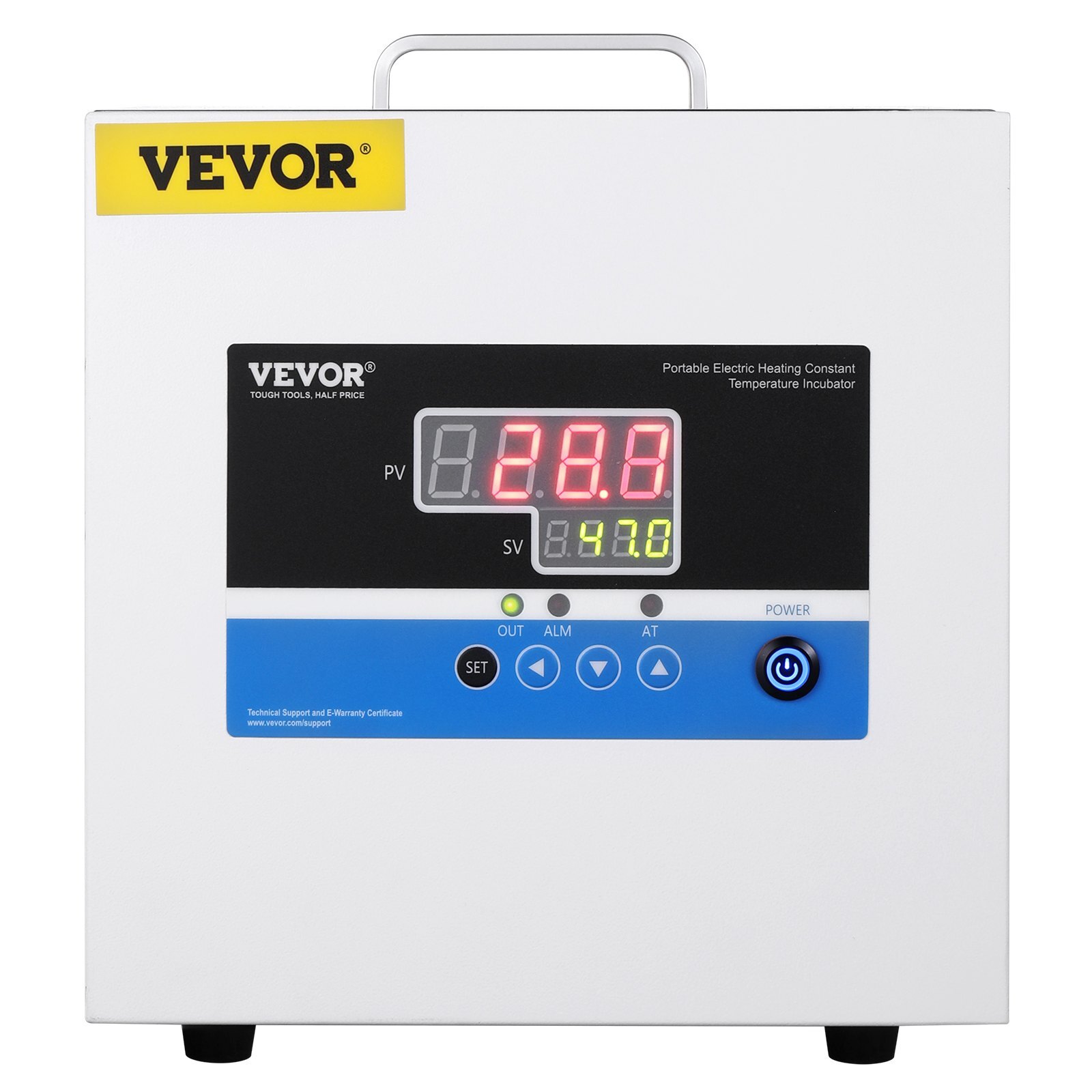 ? Lab? Incubator, 6L,? PID Temperature Control RT+5-65?°C, Scientific Digital Incubator,? Constant-Temperature Microbiological Laboratory Incubator for? Lab Cell Culture Seed Germination Medical Science